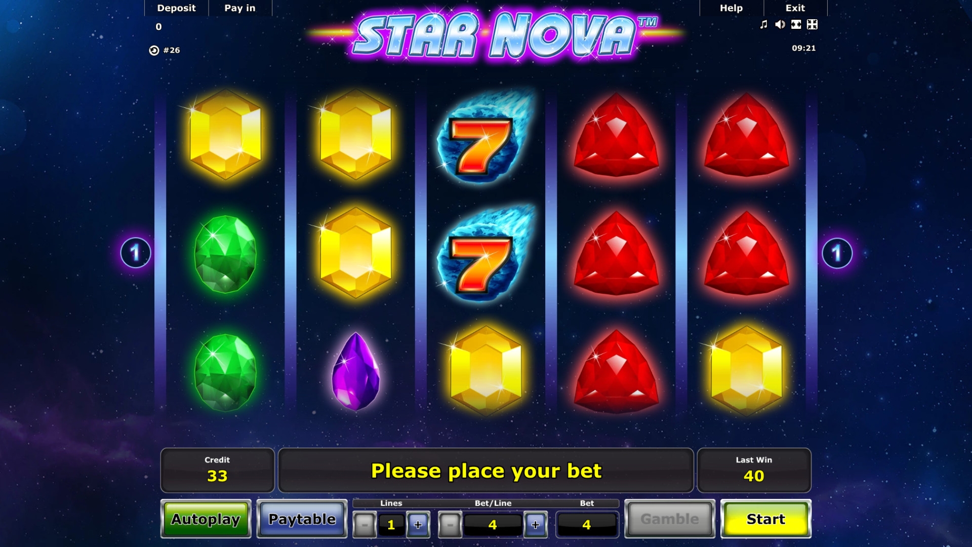 Star Nova (Star Nova) from category Slots