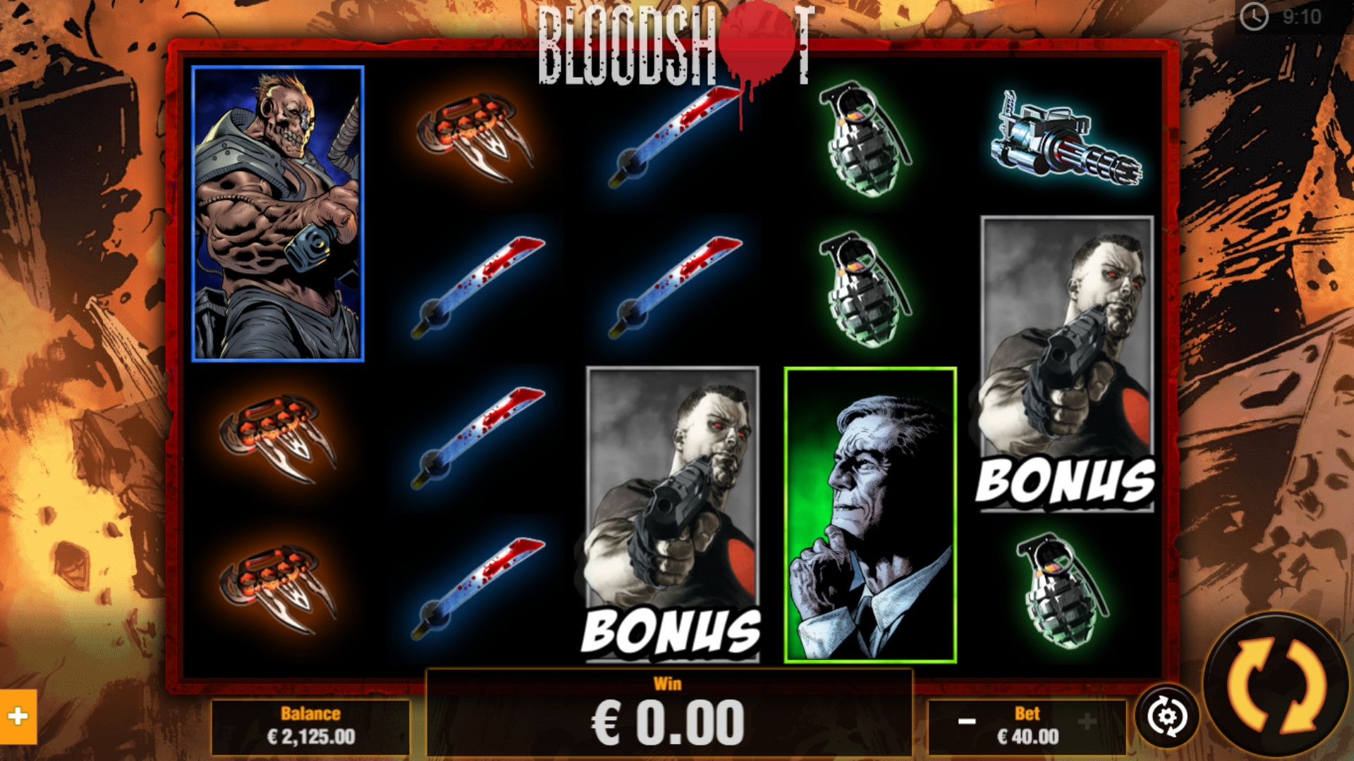 Bloodshot (Bloodshot) from category Slots