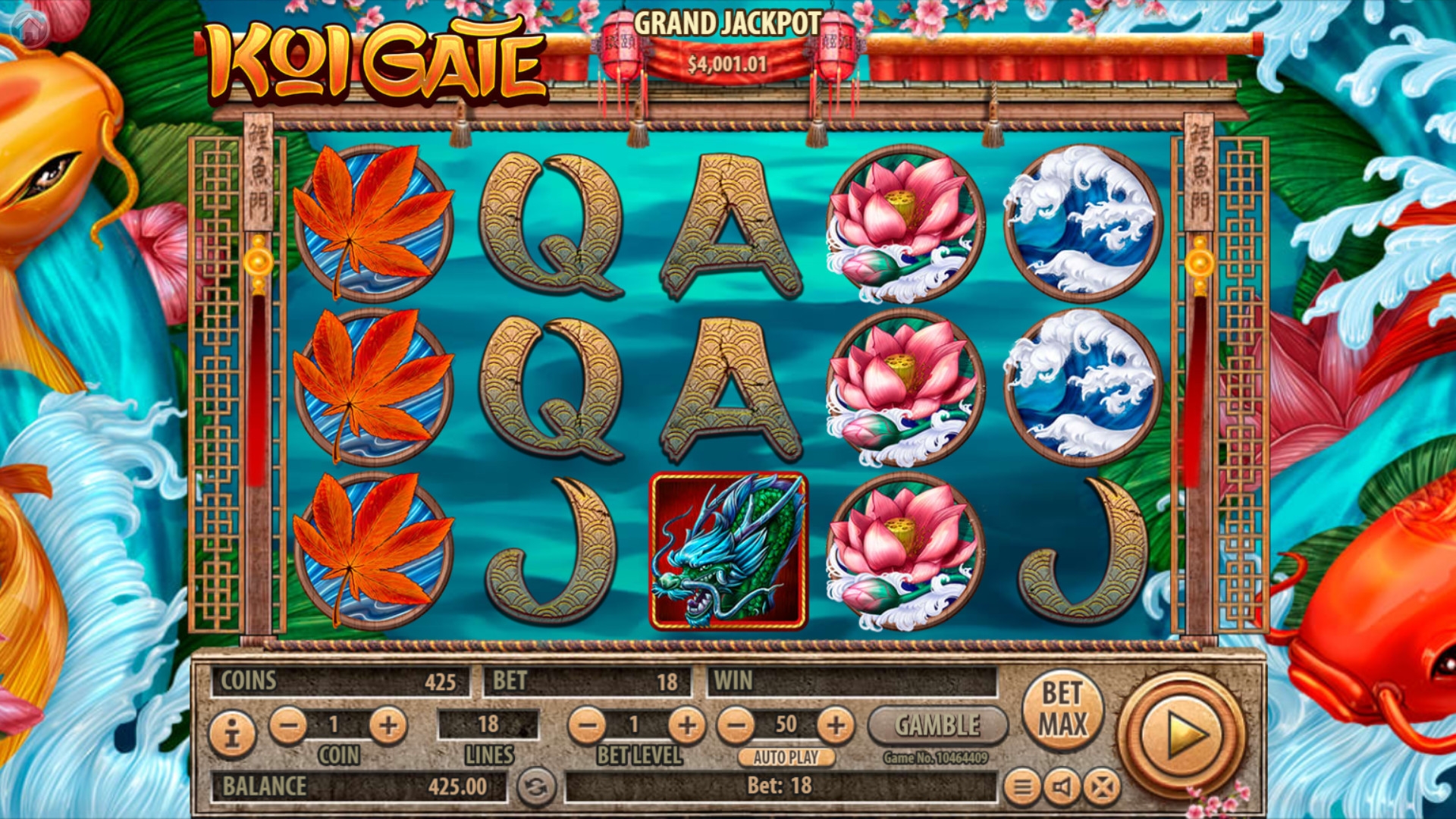 Koi Gate (Koi Gate) from category Slots