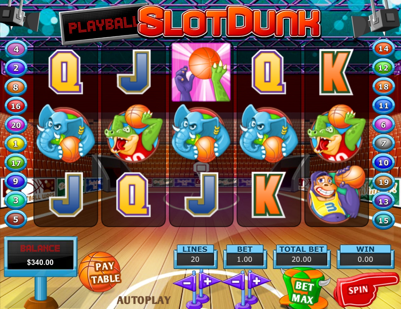 Slot Dunk (Slot Dunk) from category Slots