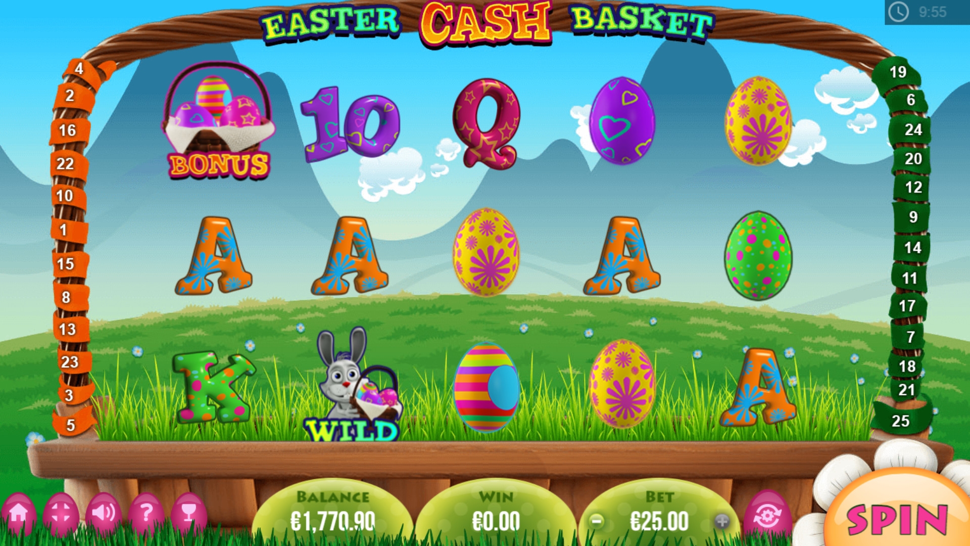 Easter Cash Basket (Easter Cash Basket) from category Slots