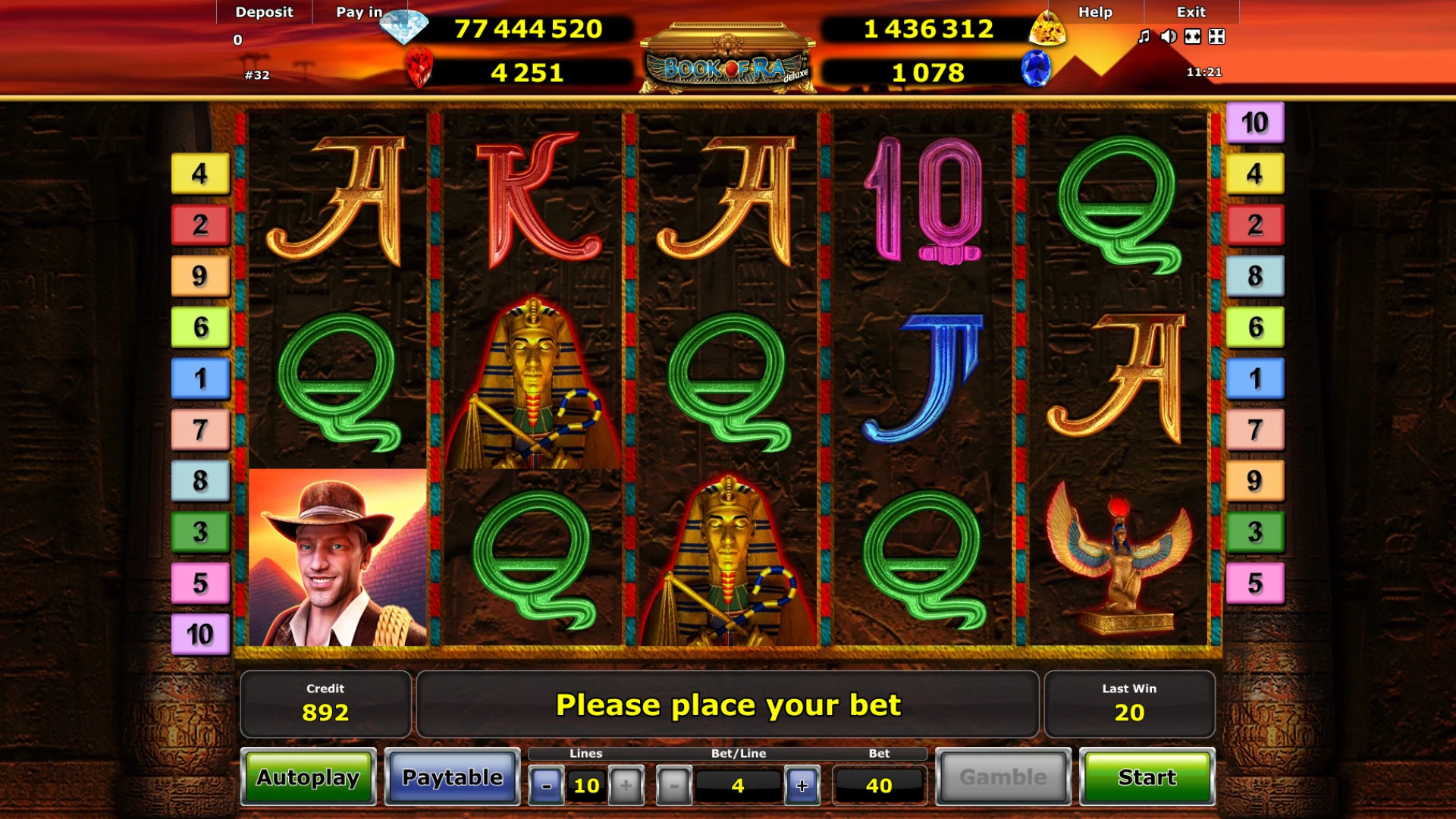 Book of Ra Jackpot Edition (Book of Ra Jackpot Edition) from category Slots