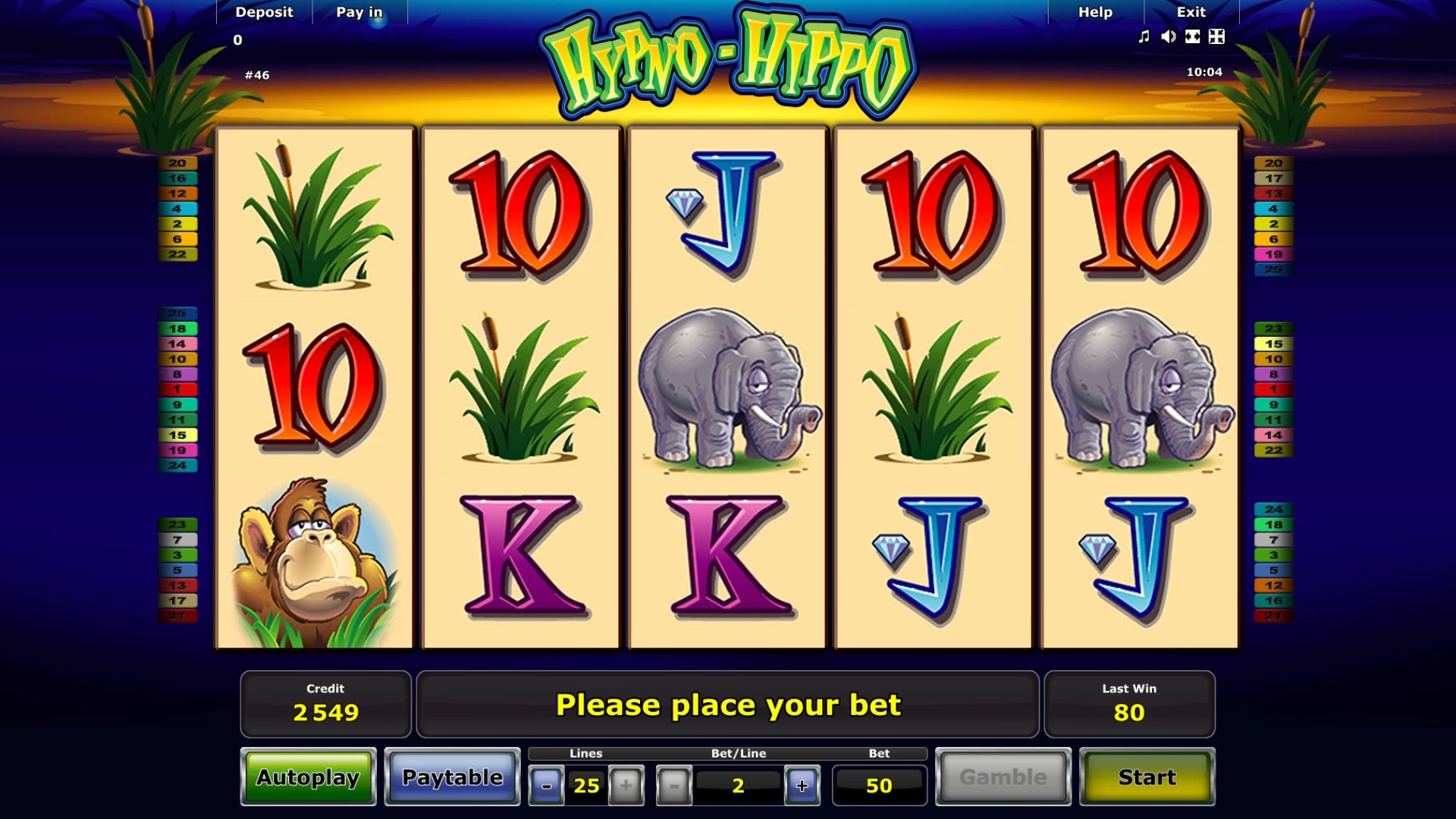 Hypno-Hippo (Hypno-Hippo) from category Slots