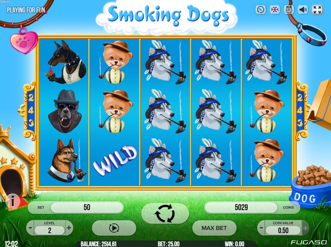 Smoking Dogs (Smoking Dogs) from category Slots