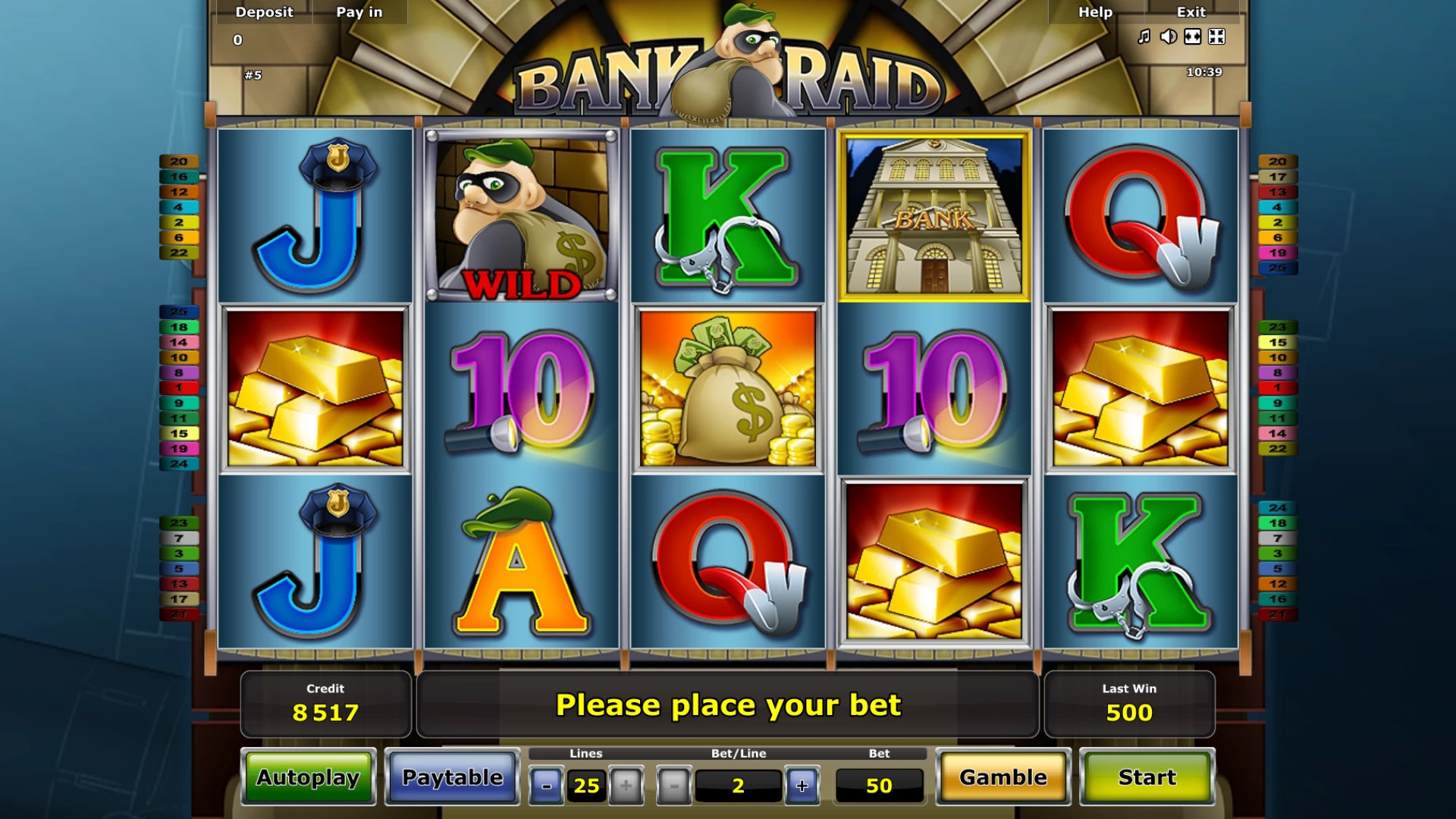 Bank Raid (Bank Raid) from category Slots