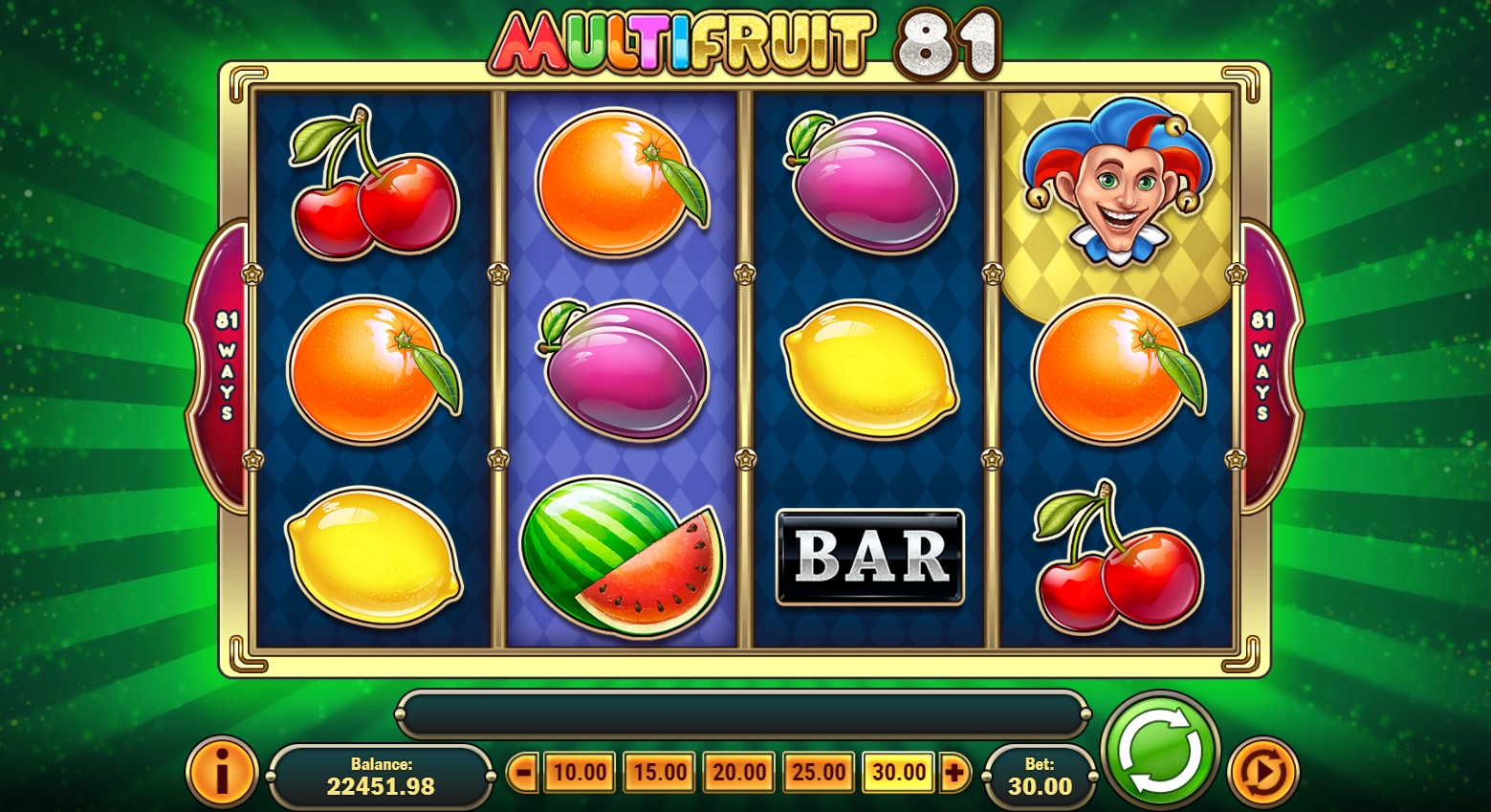 MultiFruit 81 (MultiFruit 81) from category Slots