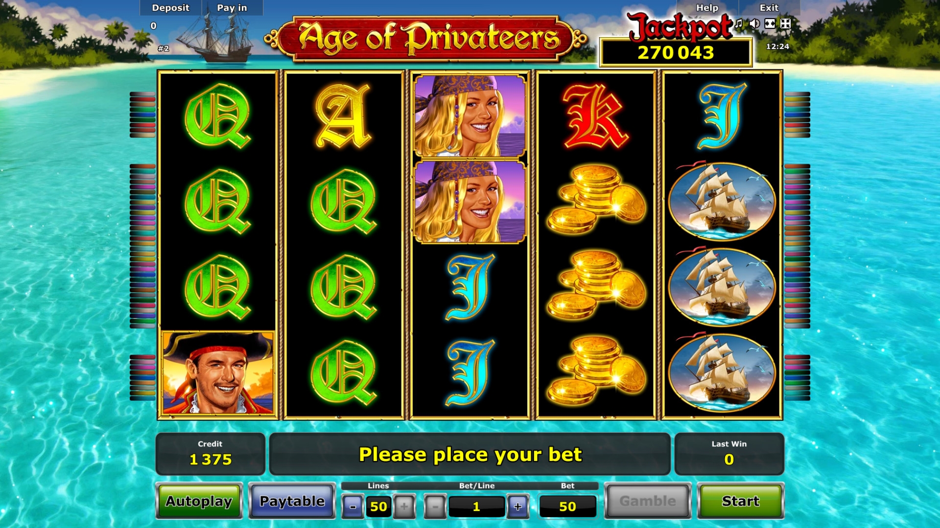 Age of Privateers (Age of Privateers) from category Slots