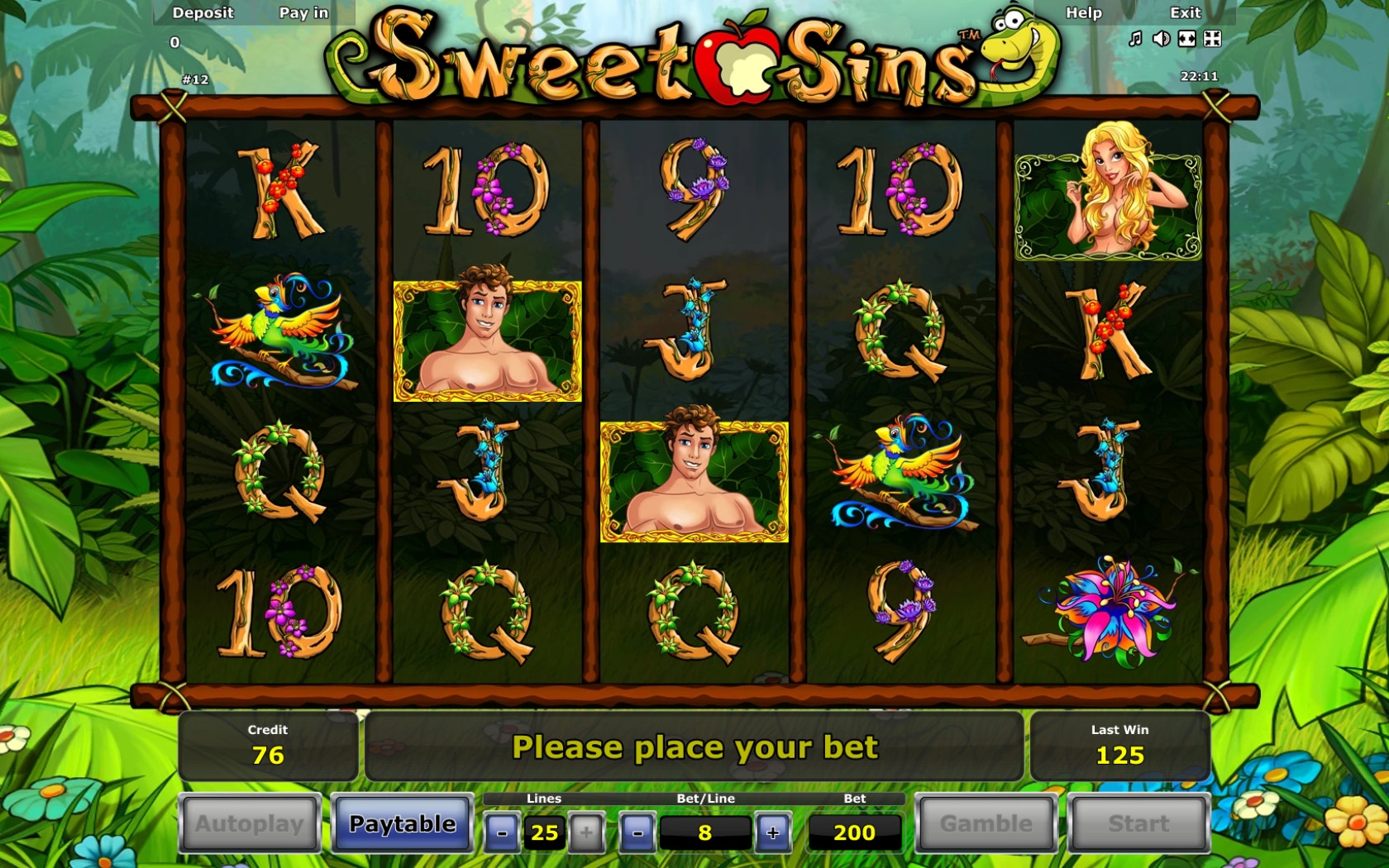 Sweet Sins (Sweet Sins) from category Slots