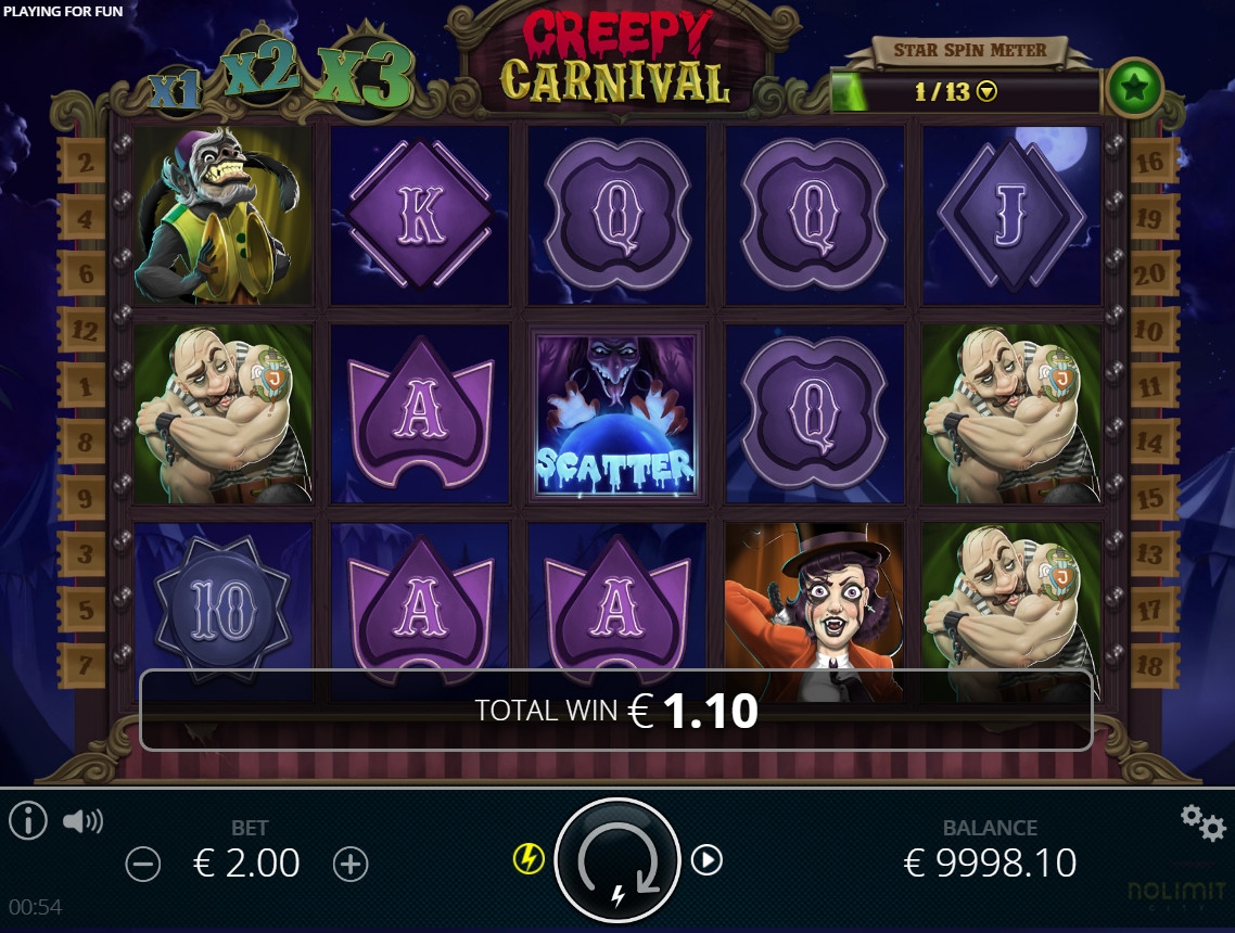 Creepy Carnival (Creepy Carnival) from category Slots