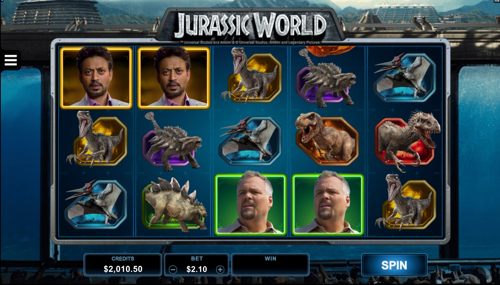 Jurassic World (Jurassic World) from category Slots