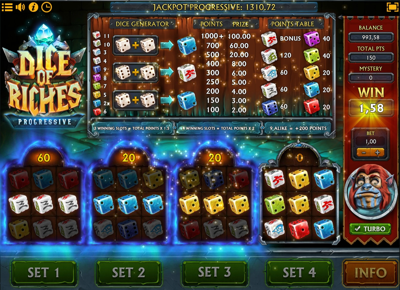Dice of Riches (Dice of Riches) from category Other (Arcade)