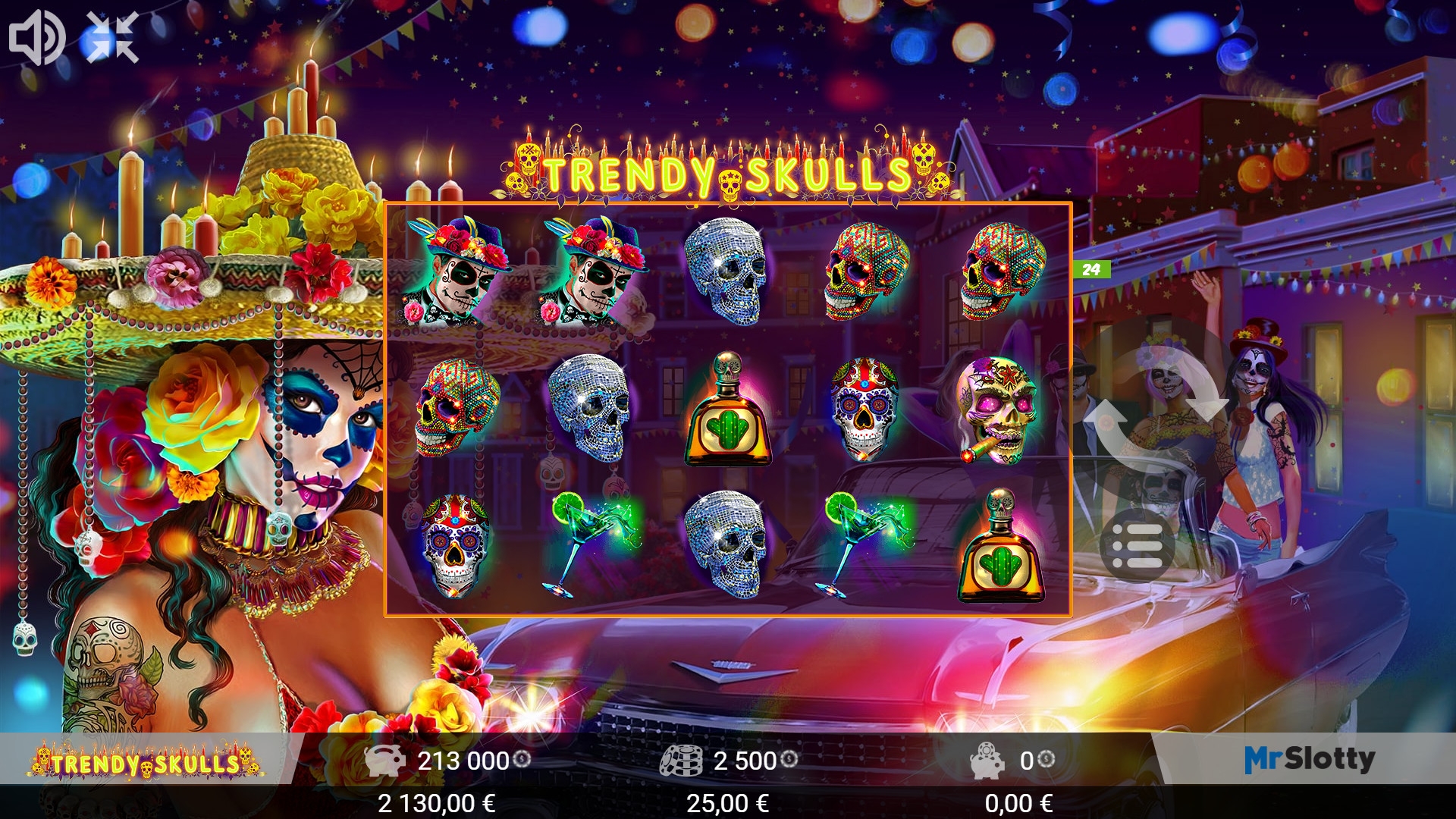 Trendy Skulls (Trendy Skulls) from category Slots