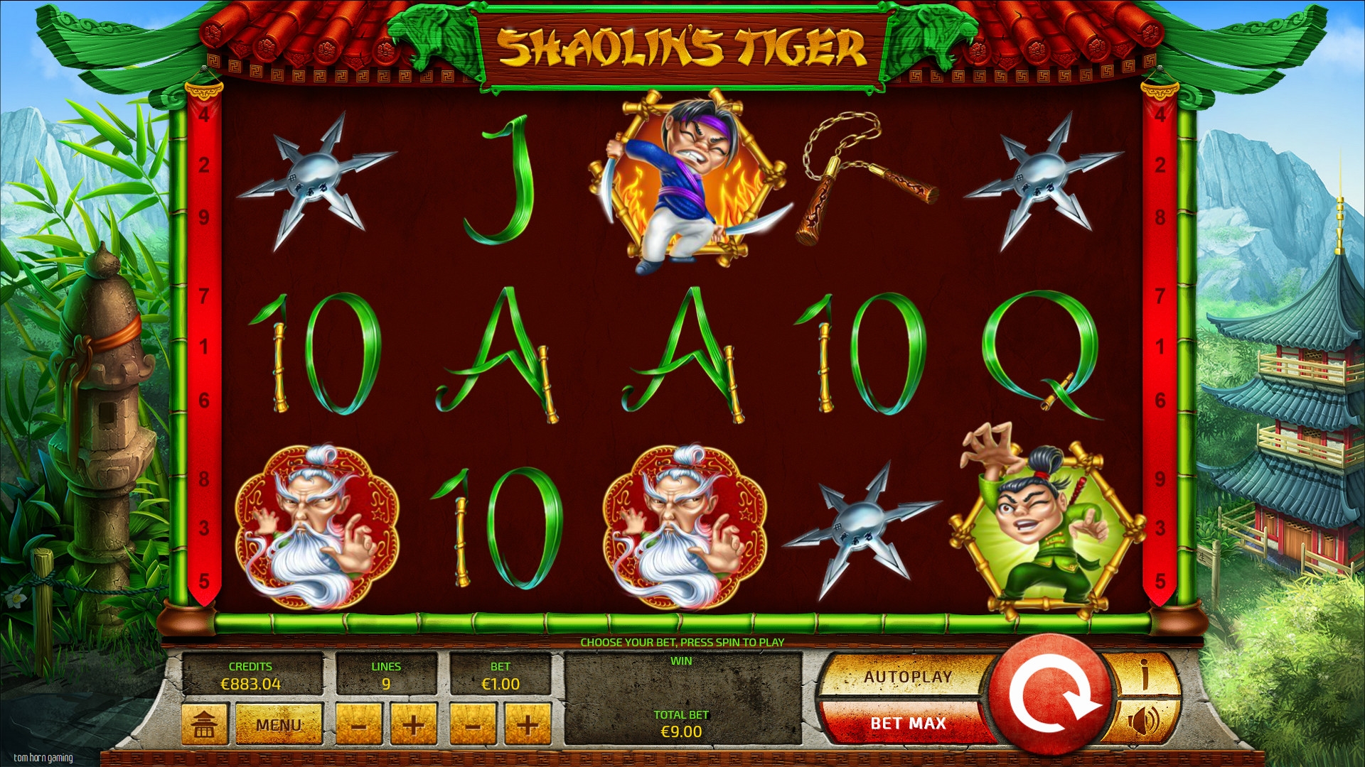 Shaolin’s Tiger (Shaolin’s Tiger) from category Slots
