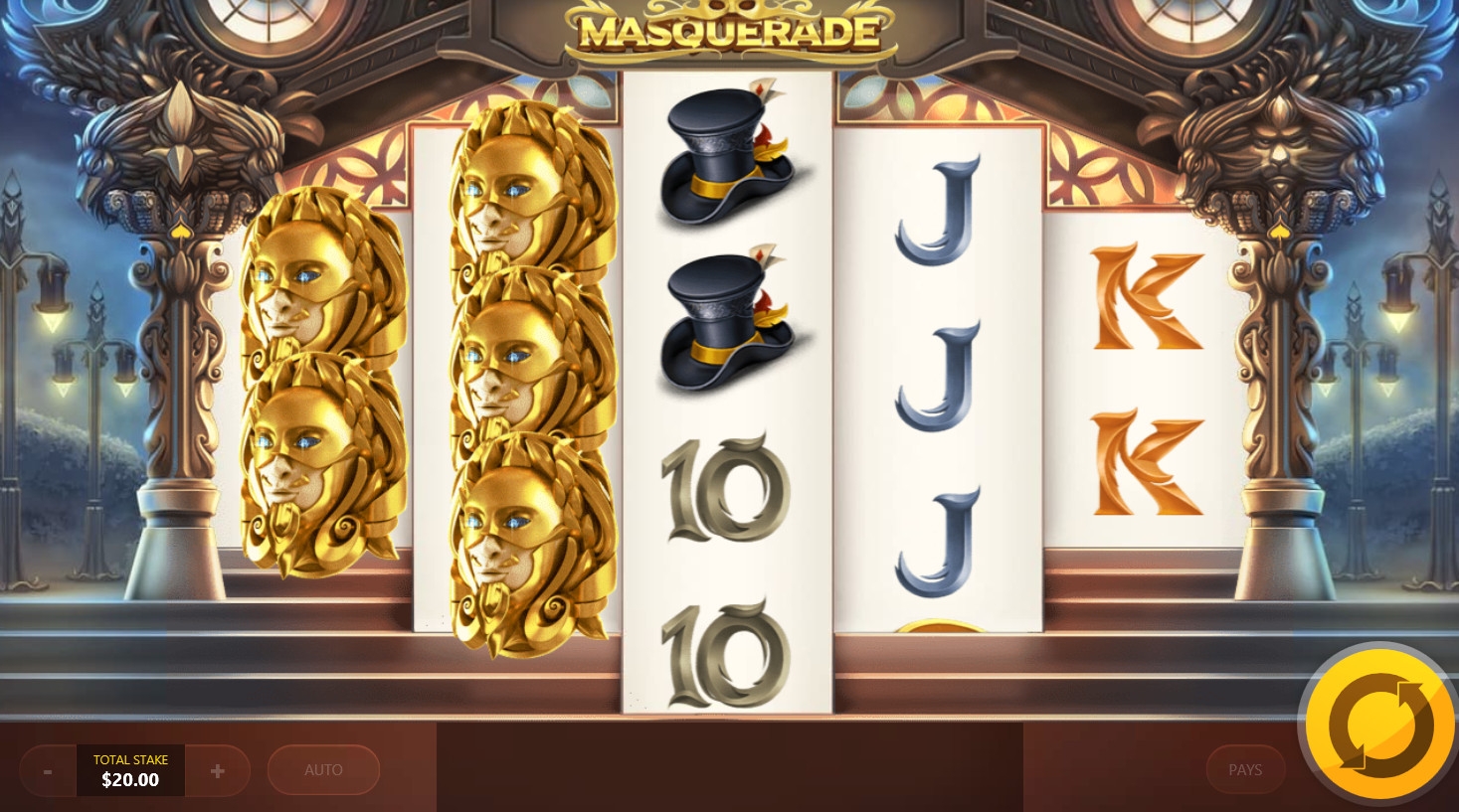 Masquerade (Masquerade) from category Slots