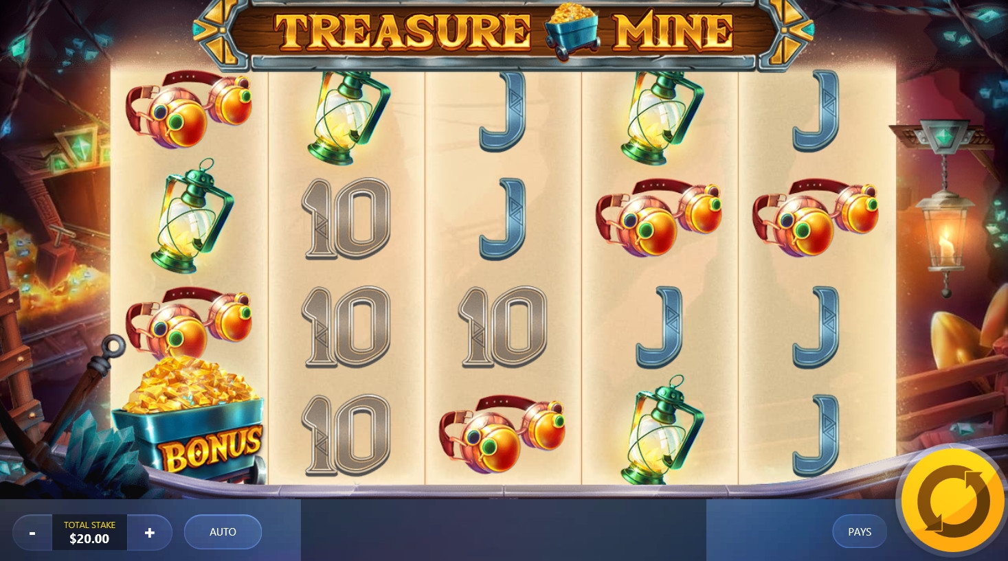 Treasure Mine (Treasure Mine) from category Slots