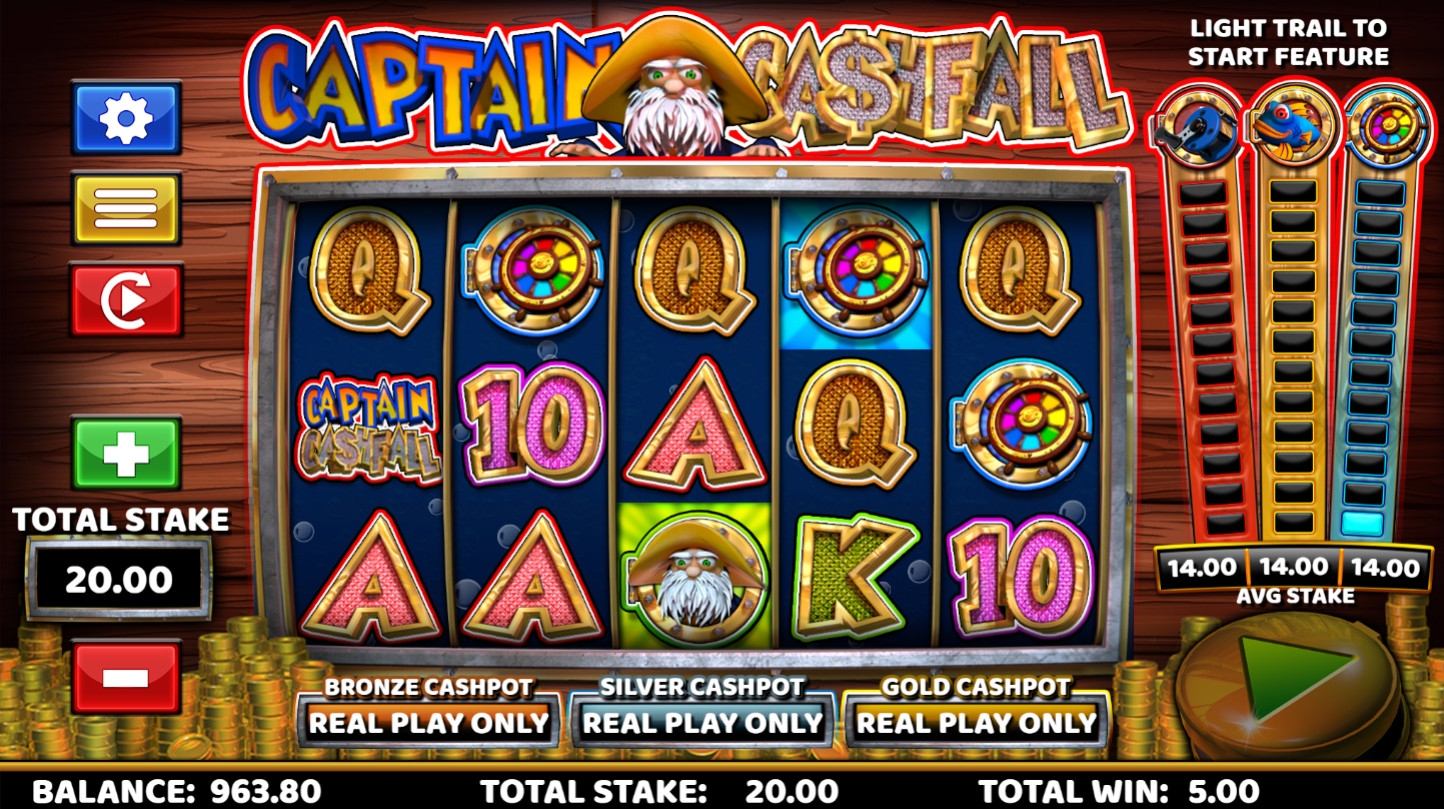 Captain Cashfall (Captain Cashfall) from category Slots