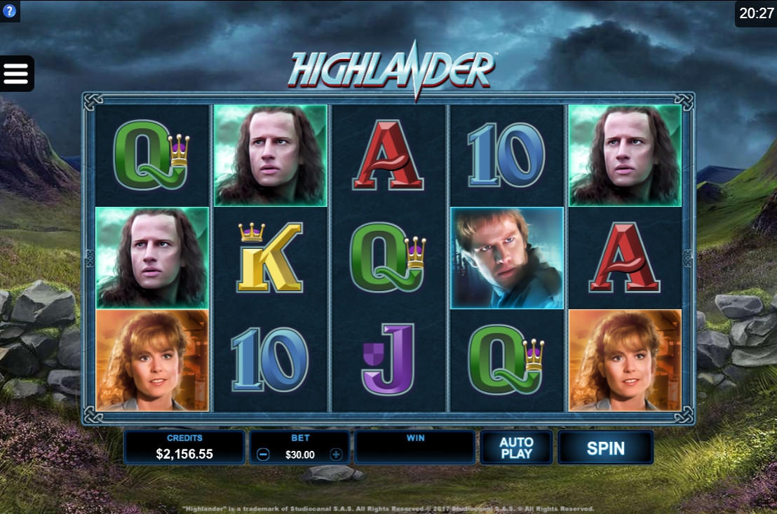 Highlander (Highlander) from category Slots