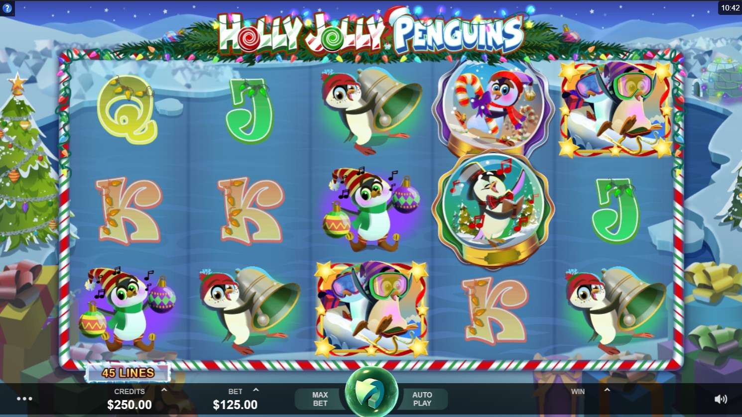 Holly Jolly Penguins (Holly Jolly Penguins) from category Slots