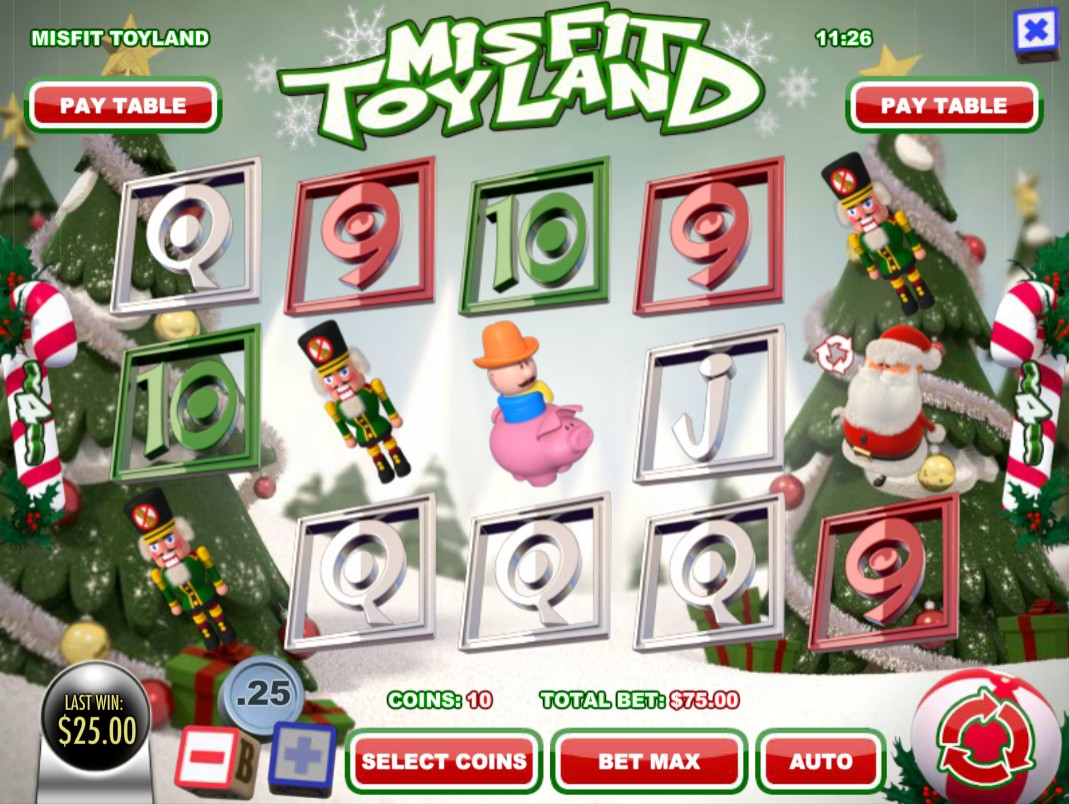 Misfit Toyland (Misfit Toyland) from category Slots