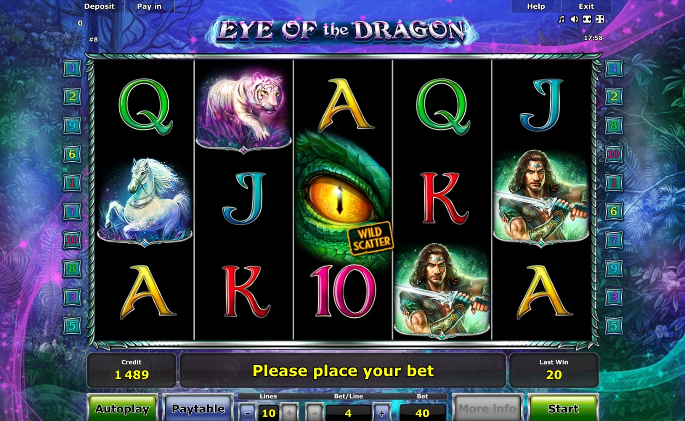 Eye of the Dragon (Eye of the Dragon) from category Slots