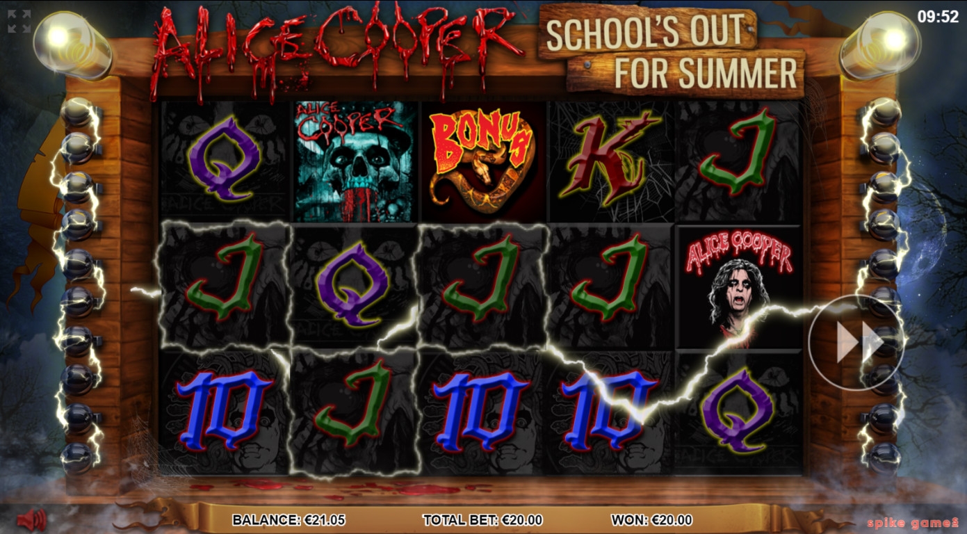 Alice Cooper: School’s Out For Summer (Alice Cooper: School’s Out For Summer) from category Slots