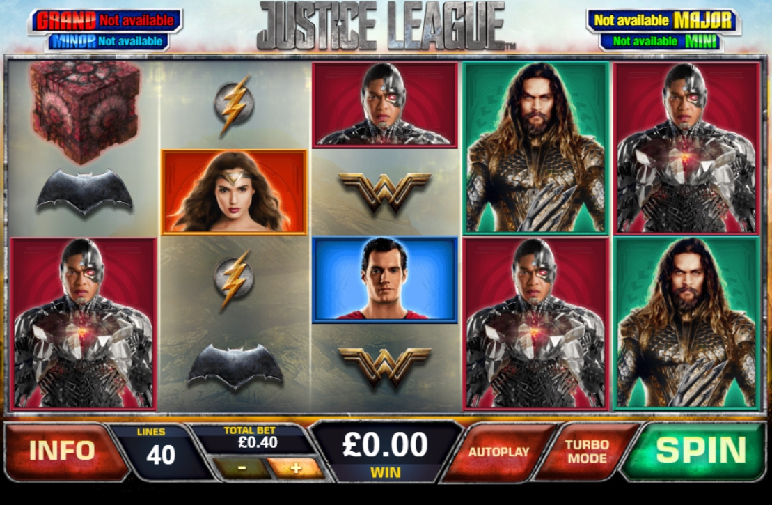 Justice League (Justice League) from category Slots