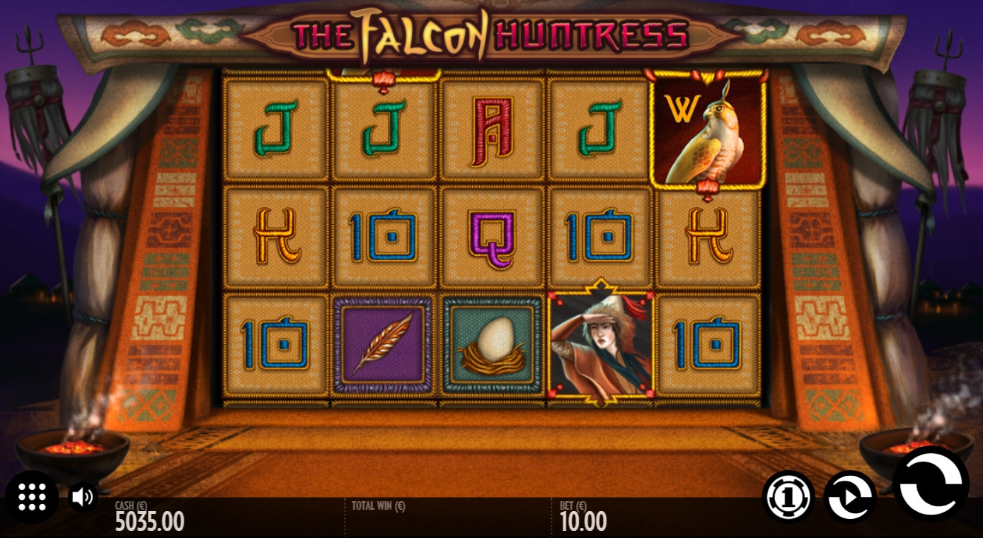 The Falcon Huntress (The Falcon Huntress) from category Slots