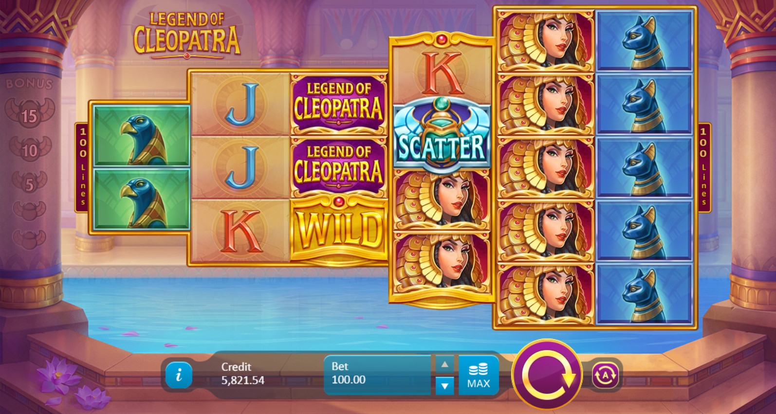 Legend of Cleopatra (Legend of Cleopatra) from category Slots