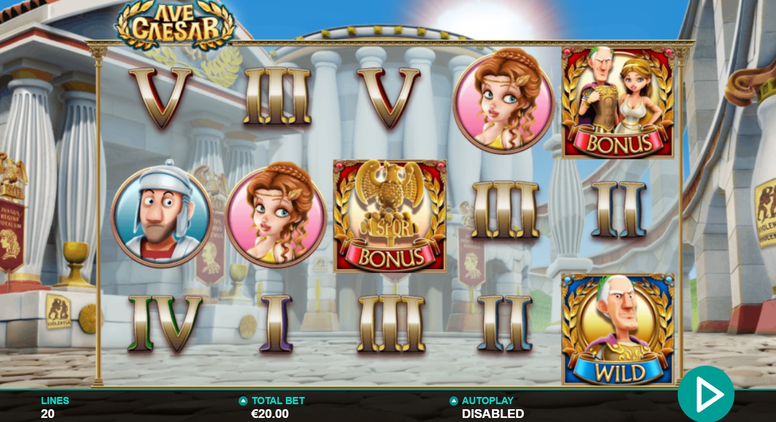 Ave Caesar (Ave Caesar) from category Slots