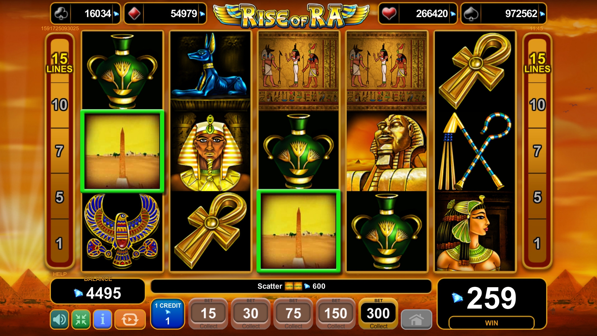 Rise of Ra (Rise of Ra) from category Slots