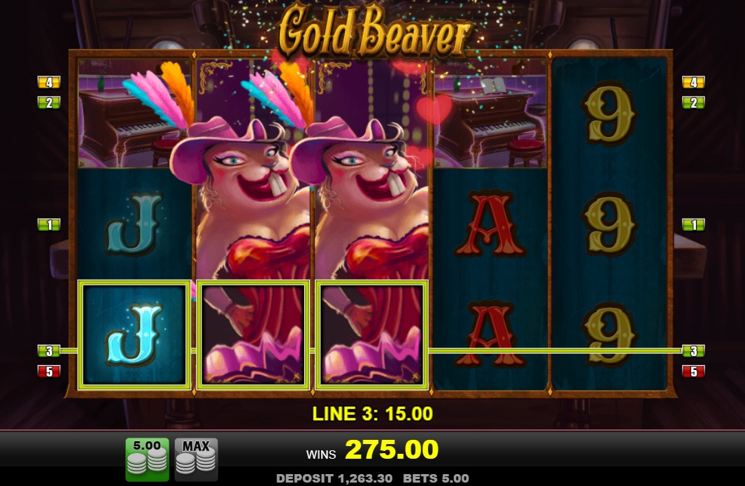 Gold Beaver (Gold Beaver) from category Slots