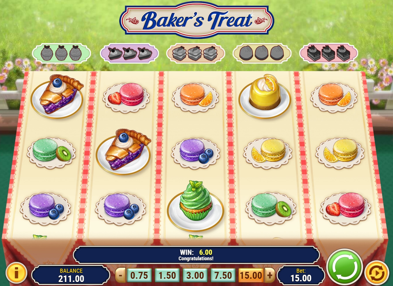 Baker’s Treat (Baker’s Treat) from category Slots