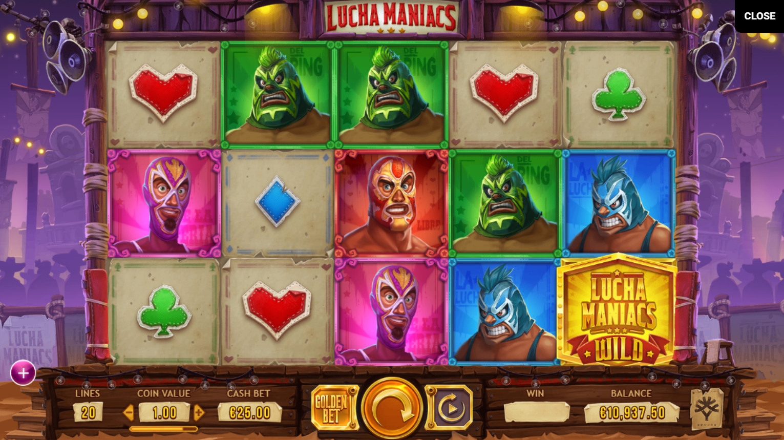 Lucha Maniacs (Lucha Maniacs) from category Slots