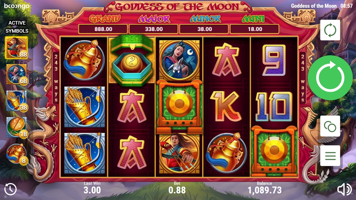 moon goddess игровой автомат