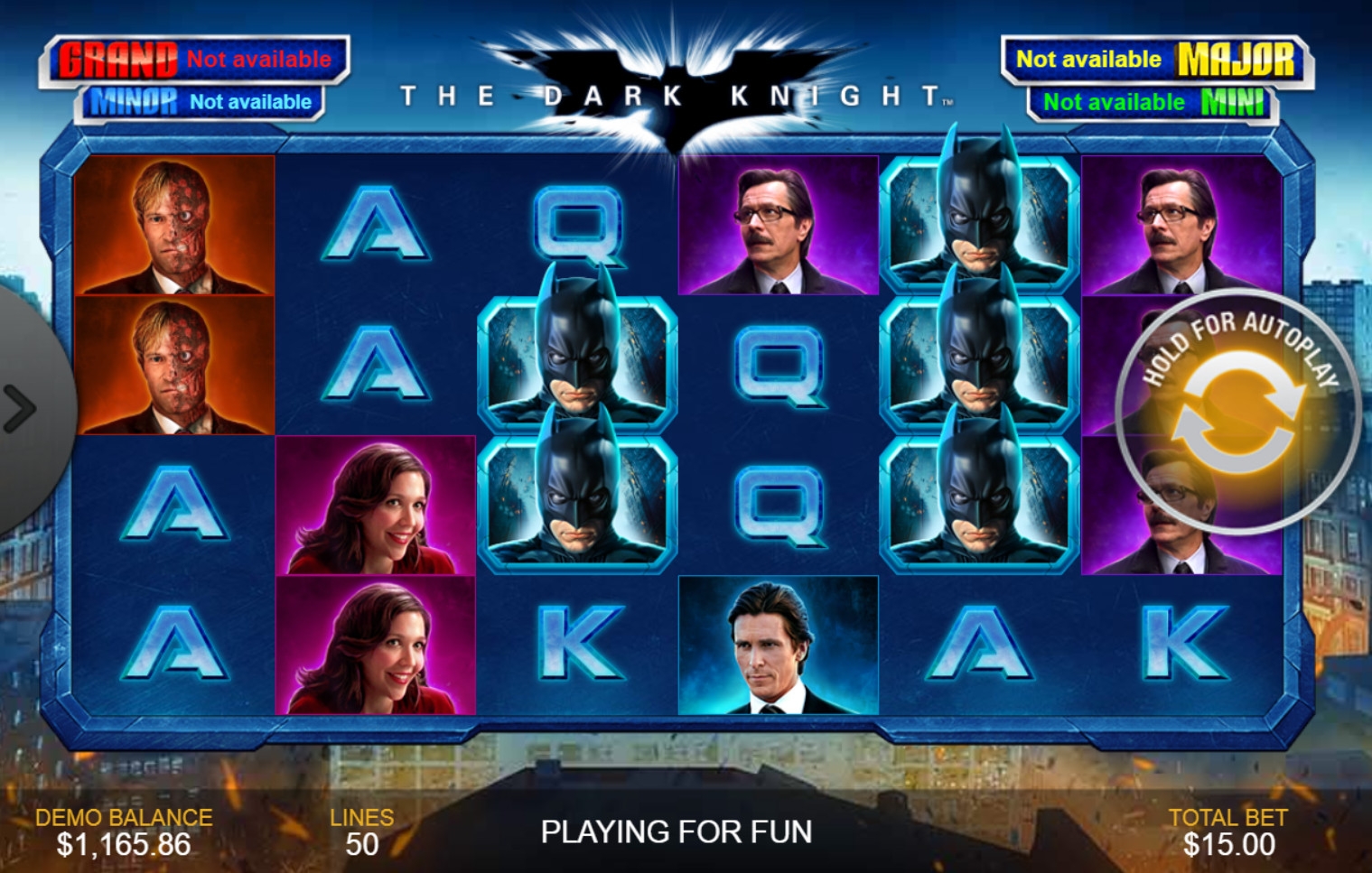 The Dark Knight (The Dark Knight) from category Slots