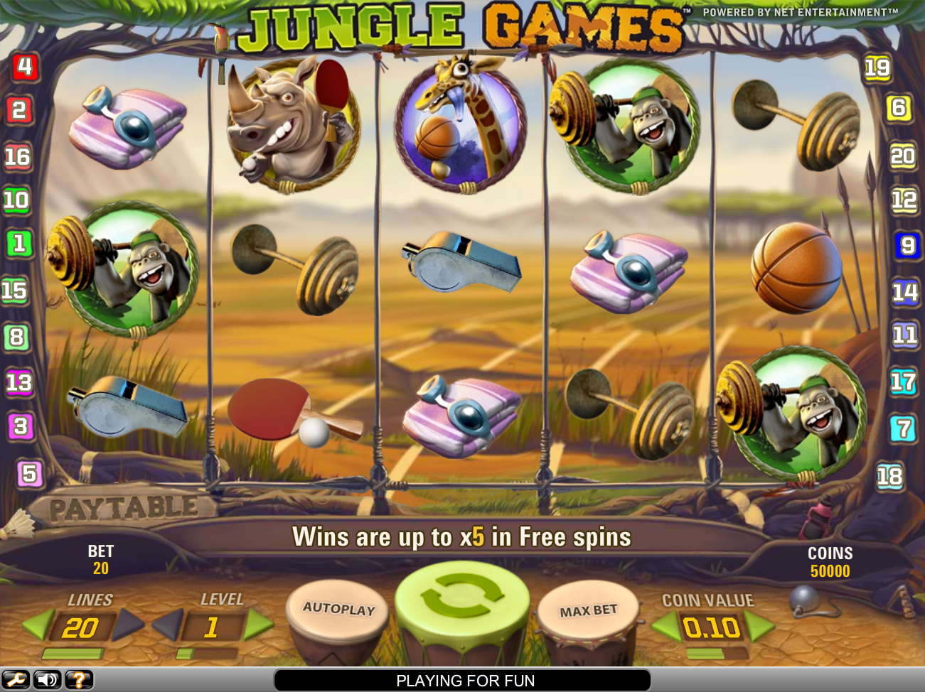 Jungle Games (Jungle Games) from category Slots