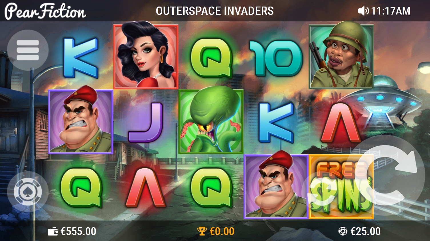 Outerspace Invaders (Outerspace Invaders) from category Slots