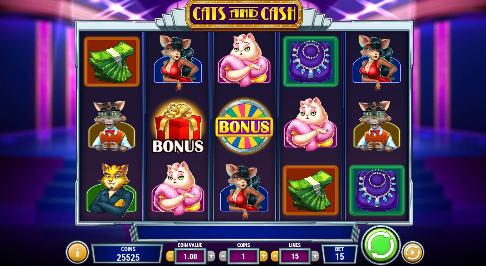 Cats and Cash (Cats and Cash) from category Slots