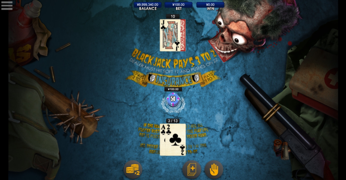 Zombie Blackjack (Zombie Blackjack) from category Blackjack