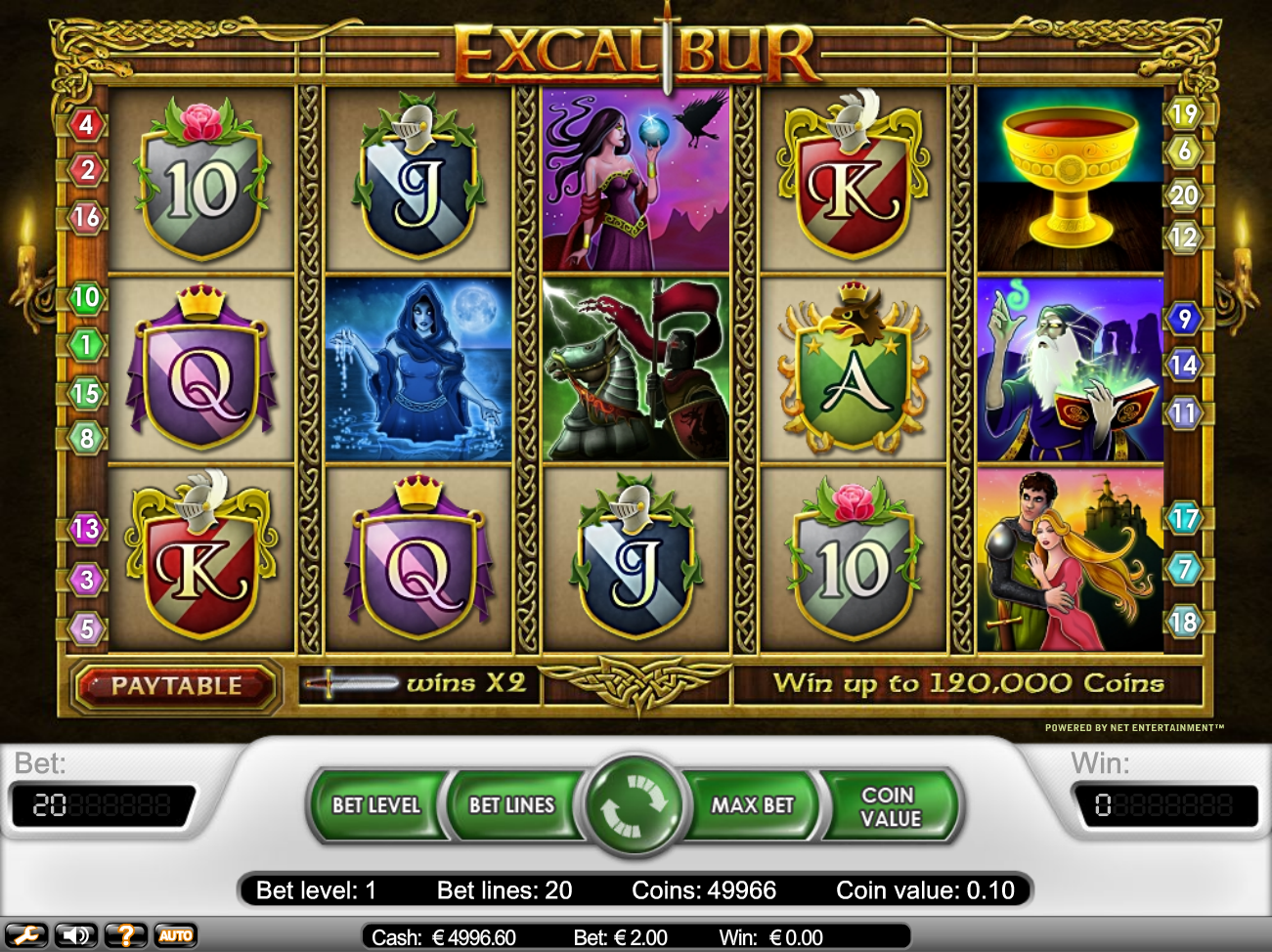 Excalibur  (Excalibur) from category Slots