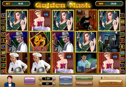 Golden Mask (Golden Mask) from category Slots