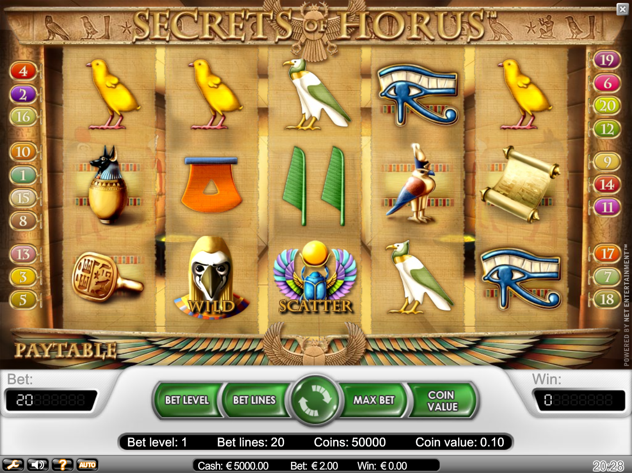 Secrets of Horus (Secrets of Horus) from category Slots