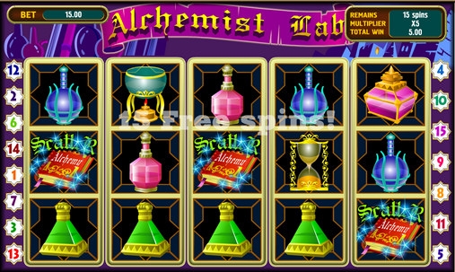 Alchemist Lab (Alchemist Lab) from category Slots