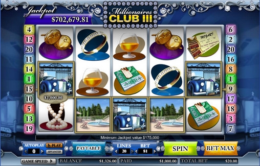 Millionaire’s Club III (Millionaire’s Club III) from category Slots