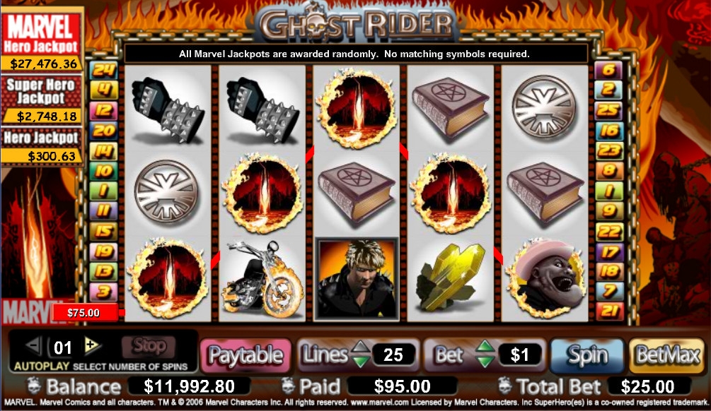 Ghost Rider (Ghost Rider) from category Slots