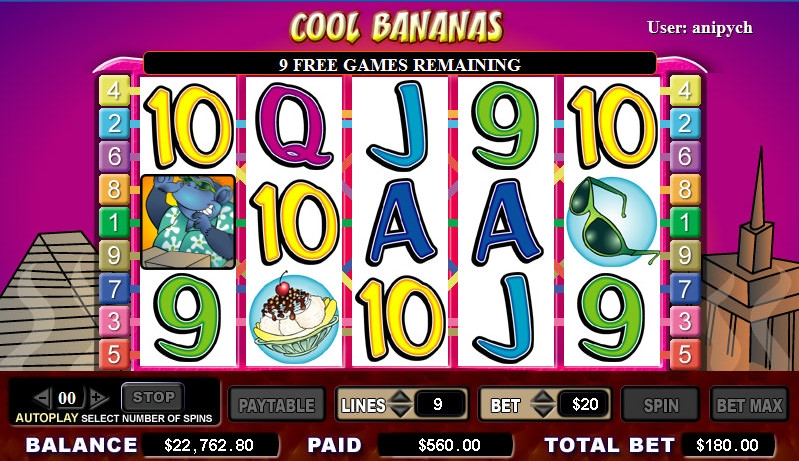 Cool Bananas (Cool Bananas) from category Slots
