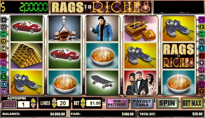 Rags to Riches (Rags to Riches) from category Slots