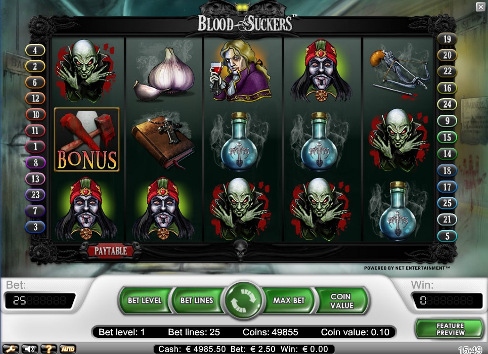 Blood Suckers (Blood Suckers) from category Slots