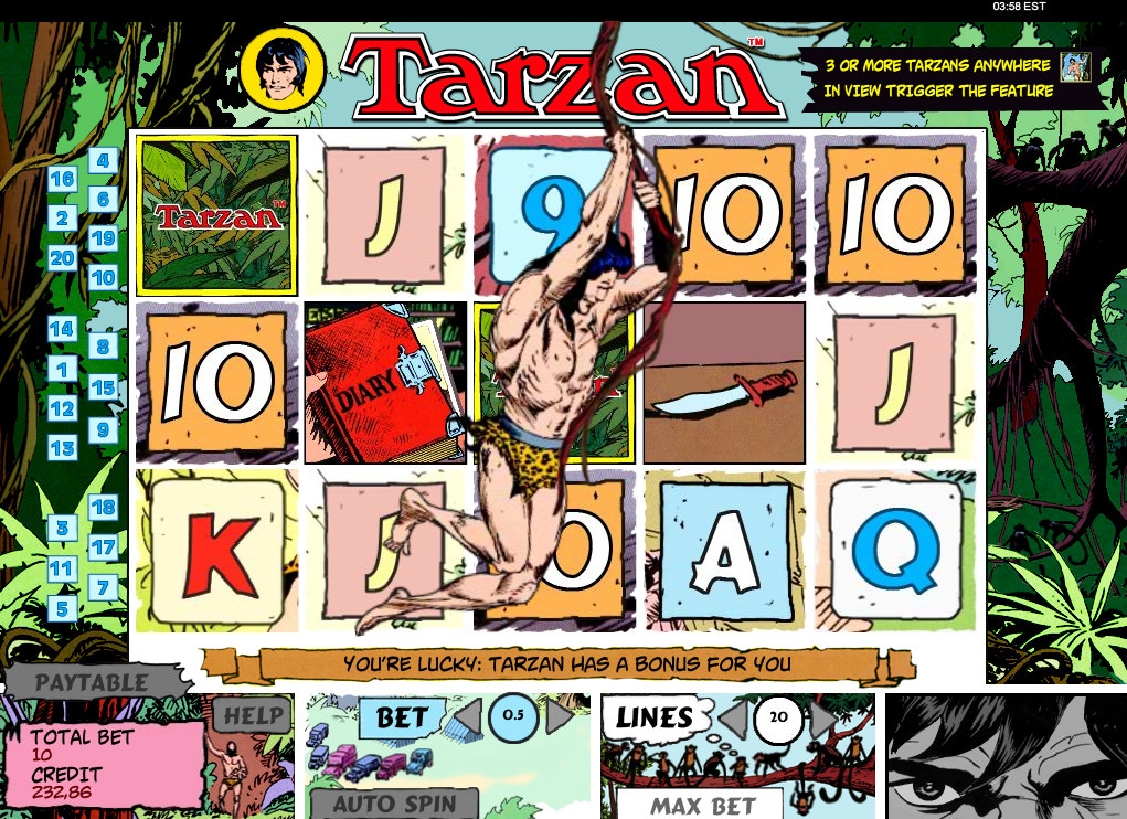 Tarzan (Tarzan) from category Slots