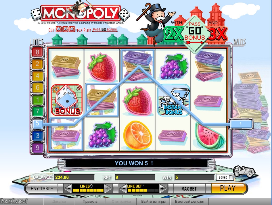 Monopoly (Monopoly) from category Slots